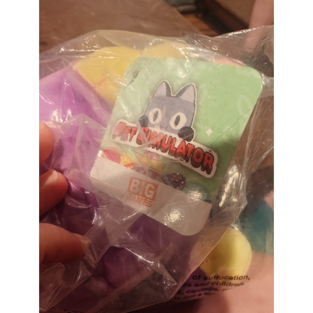 PET SIMULATOR X Easter ‘23 Bundle Sock Dragon Chick Roblox Big Games w/ CODES - Picture 3 of 6